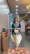 NSR 846 Heavy Chinon Silk With Embroidery Sequence Work Top With Dhoti Salwar And Dupatta Best Wholesale Shop In Surat